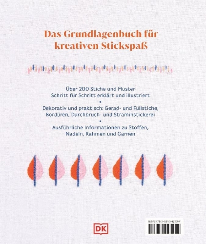 Buchcover und Innenansicht für das Buch: Sticken