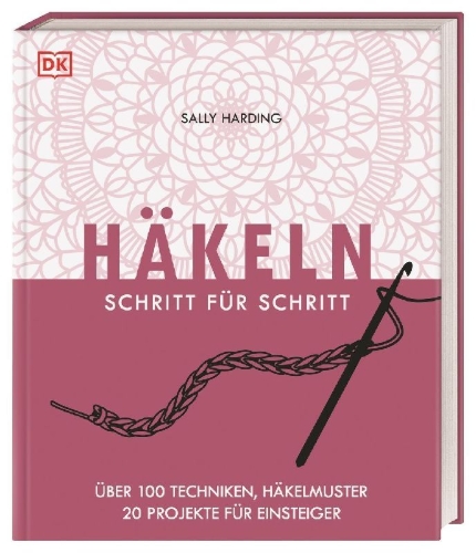 Buchcover und Innenansicht für das Buch: Häkeln Schritt für Schritt