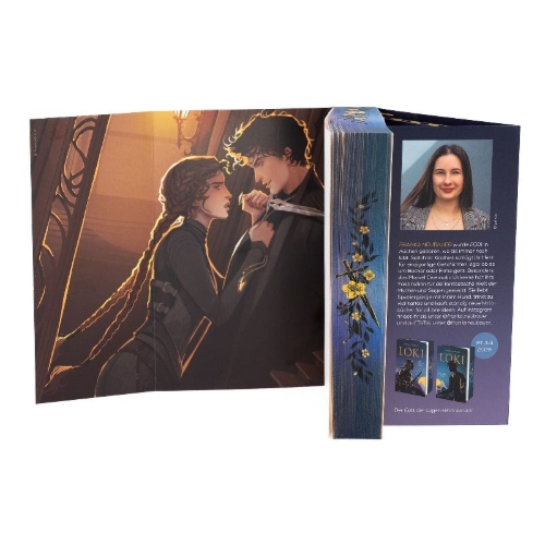 Buchcover und Innenansicht für das Buch: Loki ¿ Her Twisted Heart