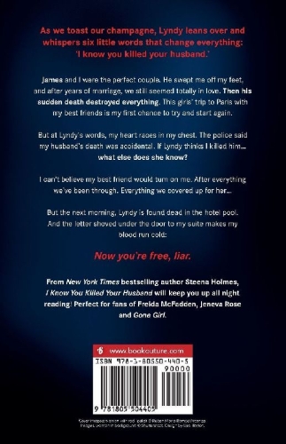 Buchcover und Innenansicht für das Buch: I Know You Killed Your Husband