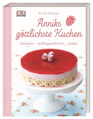 Buchcover und Innenansicht für das Buch: Anniks göttlichste Kuchen