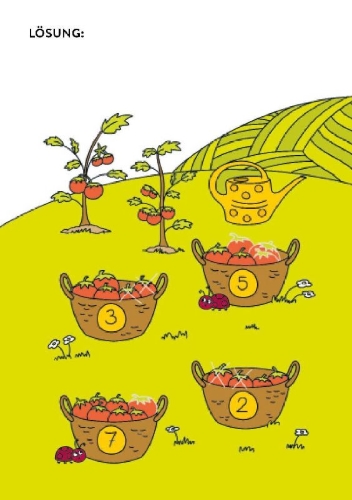 Buchcover und Innenansicht für das Buch: Mein XXL-Lernspielspaß: Kindergarten