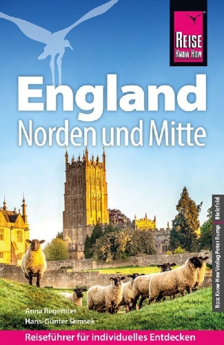 Buchcover und Innenansicht für das Buch: Reise Know-How Reiseführer England - Norden und Mitte