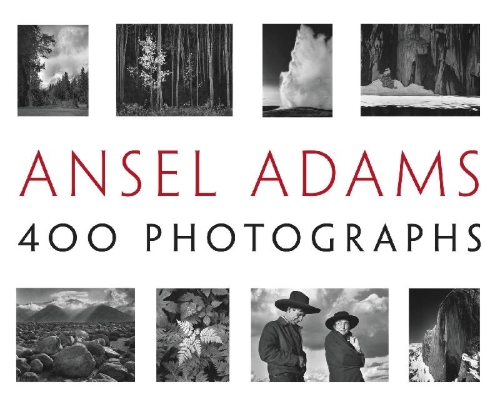 Buchcover und Innenansicht für das Buch: Ansel Adams' 400 Photographs