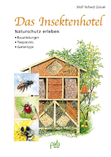 Buchcover und Innenansicht für das Buch: Das Insektenhotel