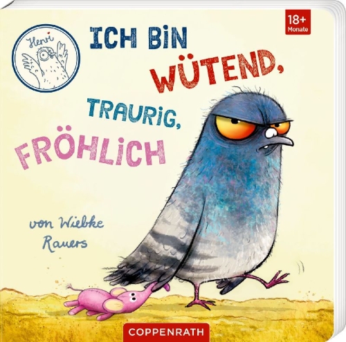 Buchcover und Innenansicht für das Buch: Ich bin wütend, traurig, fröhlich