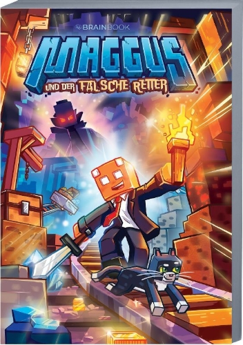 Buchcover und Innenansicht für das Buch: Maggus und der falsche Retter