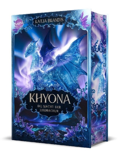 Buchcover und Innenansicht für das Buch: Khyona (2). Die Macht der Eisdrachen