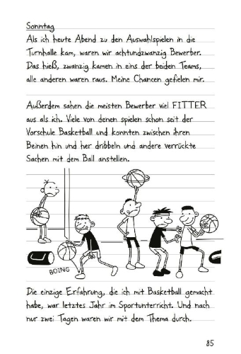 Buchcover und Innenansicht für das Buch: Diary of a Wimpy Kid - Big Shot