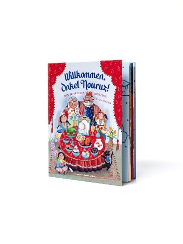 Buchcover und Innenansicht für das Buch: Welcome, Uncle Nouruz!