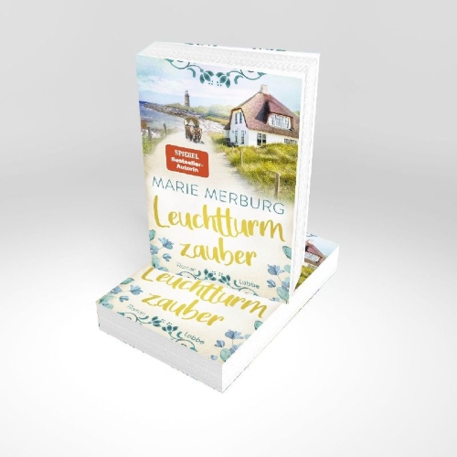 Buchcover und Innenansicht für das Buch: Leuchtturmzauber