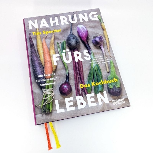 Buchcover und Innenansicht für das Buch: The Food For Life Cookbook
