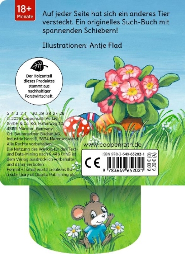 Buchcover und Innenansicht für das Buch: minifanten 46: 1, 2, 3, Osterei!