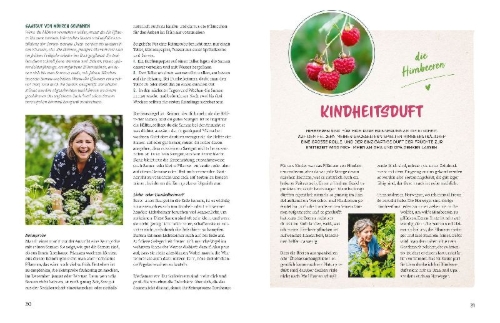 Buchcover und Innenansicht für das Buch: Mein Garten, meine Rezepte