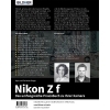 Buchcover und Innenansicht für das Buch: Nikon Z f: Das umfangreiche Praxisbuch zu Ihrer Kamera