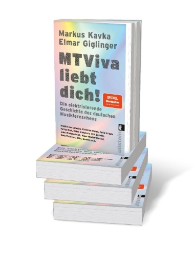 Buchcover und Innenansicht für das Buch: MTViva liebt dich!