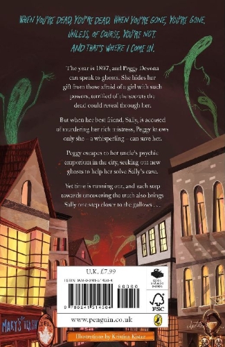 Buchcover und Innenansicht für das Buch: The Whisperling