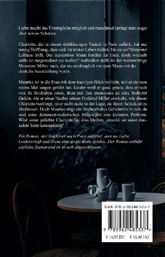 Buchcover und Innenansicht für das Buch: Tanz der Finsternis