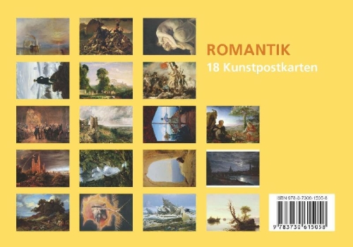 Buchcover und Innenansicht für das Buch: Postkarten-Set Romantik
