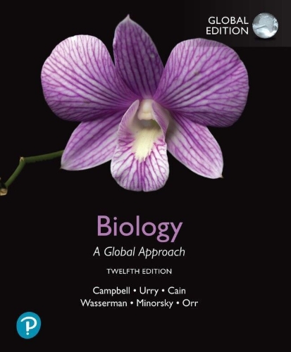 Buchcover und Innenansicht für das Buch: Biology: A Global Approach, Global Edition