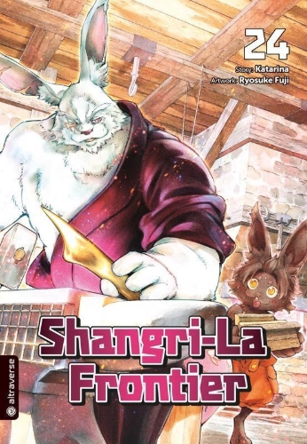 Buchcover und Innenansicht für das Buch: Shangri-la Frontier 24
