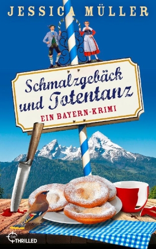Buchcover und Innenansicht für das Buch: Schmalzgebäck und Totentanz