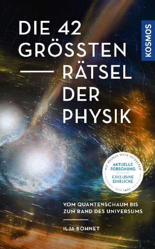 Buchcover und Innenansicht für das Buch: Die 42 größten Rätsel der Physik