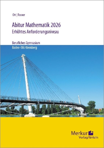 Buchcover und Innenansicht für das Buch: Abitur Mathematik 2026