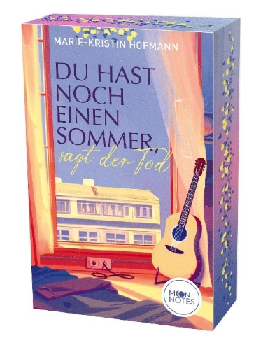 Buchcover und Innenansicht für das Buch: Du hast noch einen Sommer, sagt der Tod