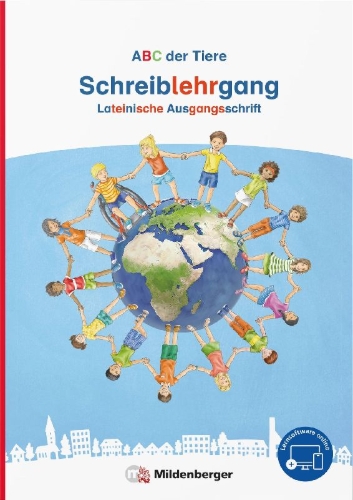 Buchcover und Innenansicht für das Buch: ABC der Tiere Neubearbeitung - Schreiblehrgang LA in Sammelmappe