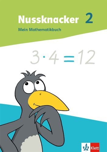 Buchcover und Innenansicht für das Buch: Nussknacker 2. Mein Mathematikbuch Klasse 2