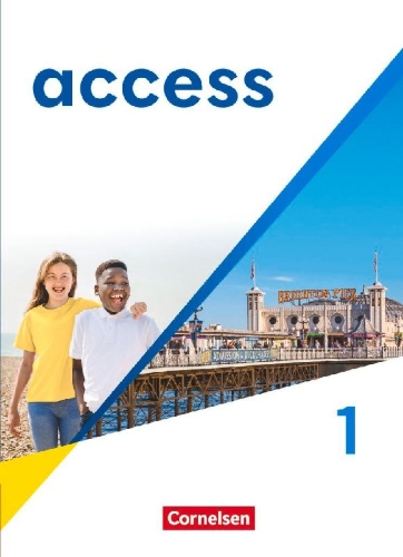 Buchcover und Innenansicht für das Buch: Access Band 1: 5. Schuljahr - Schülerbuch