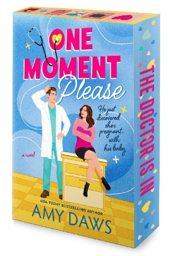 Buchcover und Innenansicht für das Buch: One Moment Please