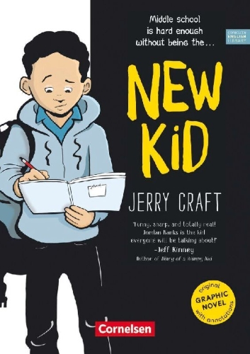 Buchcover und Innenansicht für das Buch: New Kid