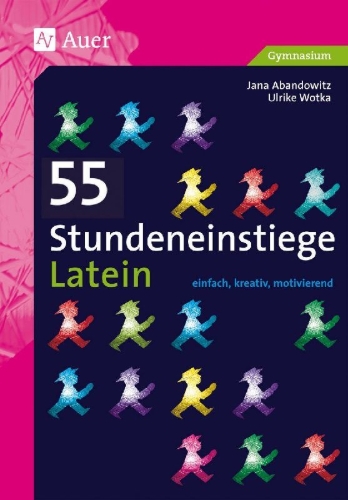 Buchcover und Innenansicht für das Buch: 55 Stundeneinstiege Latein