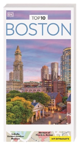 Buchcover und Innenansicht für das Buch: TOP10 Reiseführer Boston
