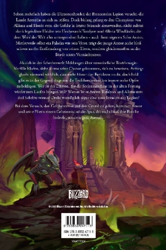 Buchcover und Innenansicht für das Buch: World of Warcraft: Midnight - Blood ties