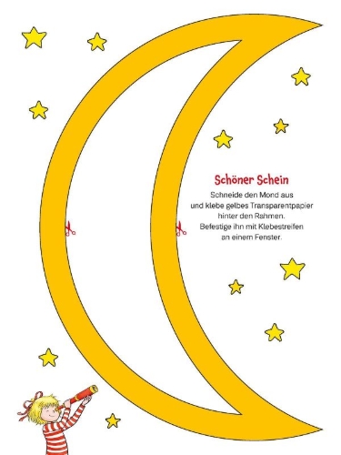 Buchcover und Innenansicht für das Buch: Conni Gelbe Reihe (Beschäftigungsbuch): Meine schönsten Fensterbilder