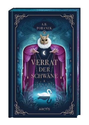 Buchcover und Innenansicht für das Buch: A Treachery of Swans