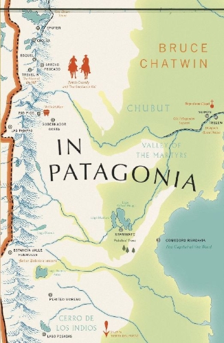 Buchcover und Innenansicht für das Buch: In Patagonia