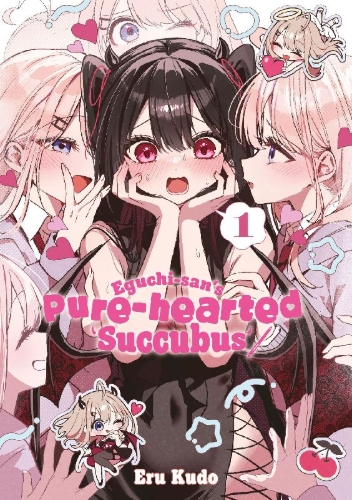 Buchcover und Innenansicht für das Buch: Eguchi-san Chi no Junjou Succubus 1