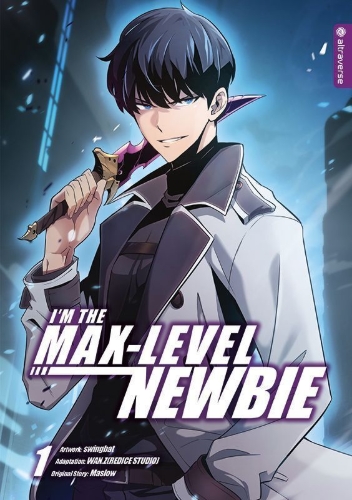 Buchcover und Innenansicht für das Buch: I'm the Max Level Newbie 01
