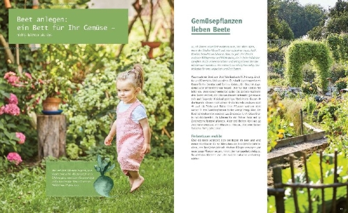Buchcover und Innenansicht für das Buch: Wühl dich glücklich