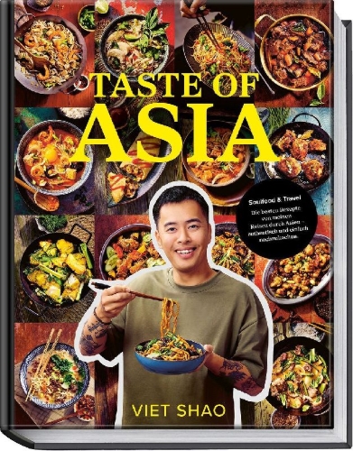 Buchcover und Innenansicht für das Buch: Taste of Asia