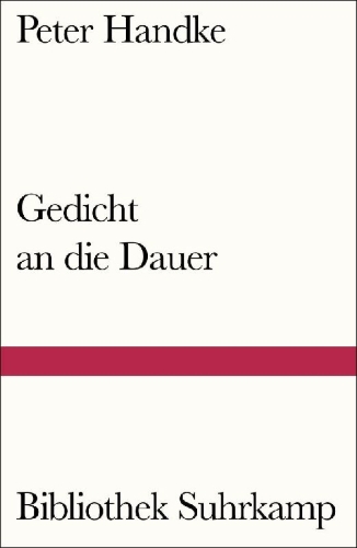 Buchcover und Innenansicht für das Buch: Gedicht an die Dauer