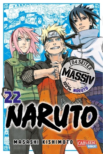 Buchcover und Innenansicht für das Buch: NARUTO Massiv 22