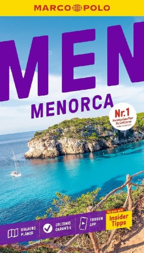Buchcover und Innenansicht für das Buch: MARCO POLO Reiseführer Menorca