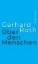 Buchcover und Innenansicht für das Buch: Über den Menschen