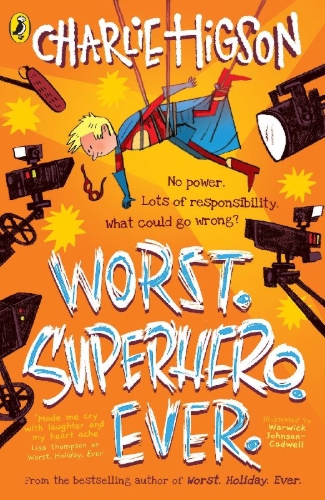 Buchcover und Innenansicht für das Buch: Worst. Superhero. Ever