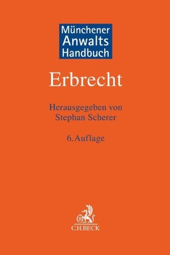 Buchcover und Innenansicht für das Buch: Münchener Anwaltshandbuch Erbrecht